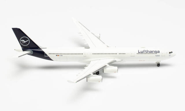 herpa wings 1/500 (ダイキャスト製) A340-300 ルフトハンザ航空 D-AIGU “Castrop-Rauxel”