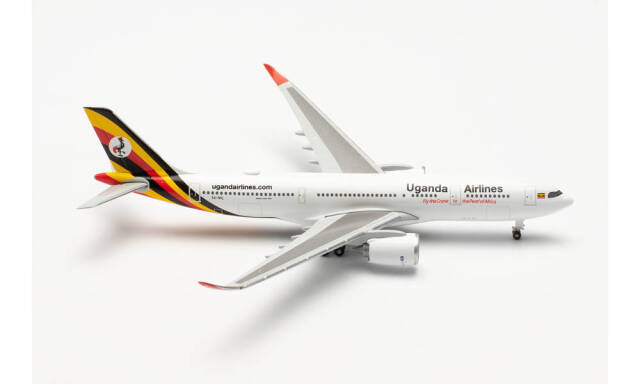 herpa wings 1/500 (ダイキャスト製) A330-800neo ウガンダ航空 5X-NIL
