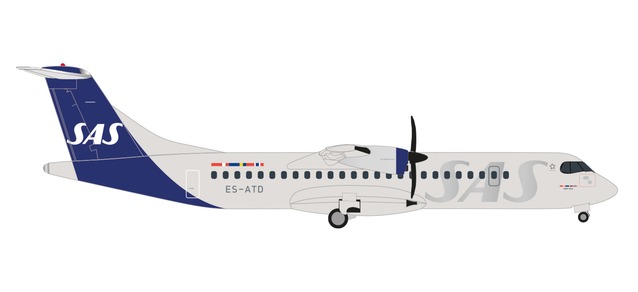 herpa wings 1/500 (ダイキャスト製) ATR-72-600 スカンジナビア航空 ES-ATD “Skjalm Viking”