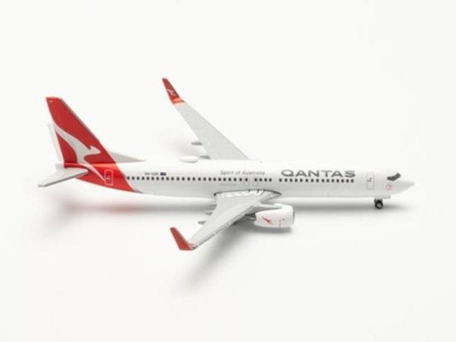 herpa wings 1/500 (ダイキャスト製) 737-800 カンタス航空 VH-VZR “Coral Bay”