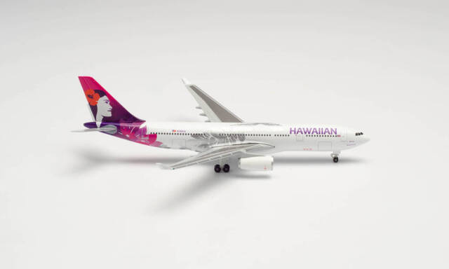 herpa wings 1/500 (ダイキャスト製) A330-200 ハワイアン航空 N361HA “Hoku Mau”