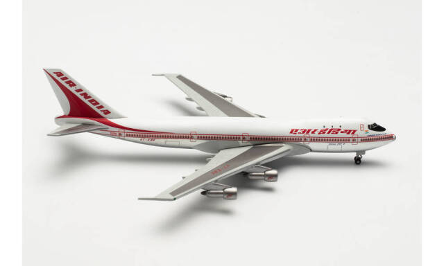 herpa wings 1/500 (ダイキャスト製) 747-200 エアインディア 50 Years of 747 Introduction VT-EBE “Emperor Shahjehan”