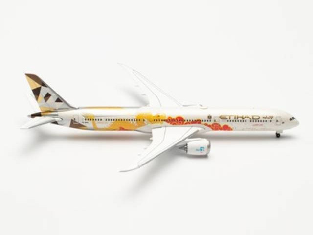 herpa wings 1/500 (ダイキャスト製) 787-10 エティハド航空 "Choose China" A6-BMD