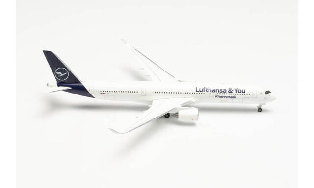 herpa wings 1/500 (ダイキャスト製) A350-900 ルフトハンザ航空 “Lufthansa & You” D-AIXP “Braunschweig”