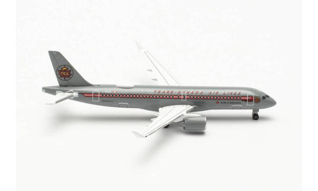 herpa wings 1/500 (ダイキャスト製) A220-300 エア・カナダ トランスカナダ レトロカラー C-GNBN