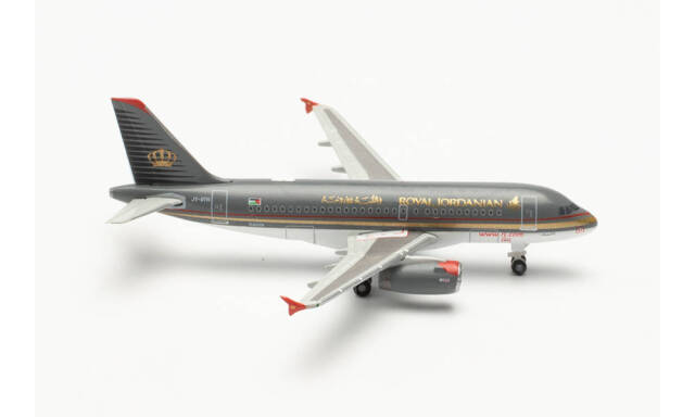 herpa wings 1/500 (ダイキャスト製) A319 ロイヤル・ヨルダン航空 “Shobak” JY-AYN