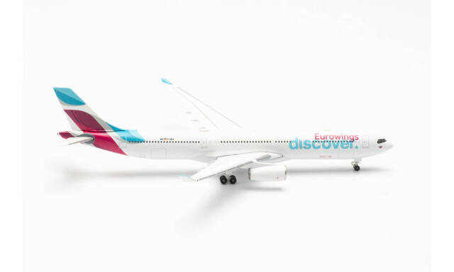 herpa wings 1/500 (ダイキャスト製) A330-300 ユーロウイングス ディスカバー D-AIKA