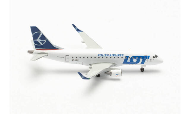 herpa wings 1/500 (ダイキャスト製) E170 LOTポーランド航空 SP-LDH