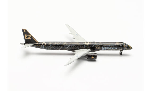herpa wings 1/500 (ダイキャスト製) E195-E2 エンブラエルハウスカラー “Tech Lion” PR-ZIQ
