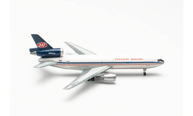 herpa wings 1/500 (ダイキャスト製) DC-10-30 JAT ユーゴスラビア航空 “Nikola Tesla” YU-AMA