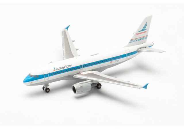 herpa wings 1/500 (ダイキャスト製) A319 アメリカン航空 Piedmont