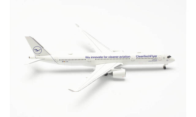 herpa wings 1/500 (ダイキャスト製) A350-900 ルフトハンザ航空 “CleanTechFlyer” D-AIVD