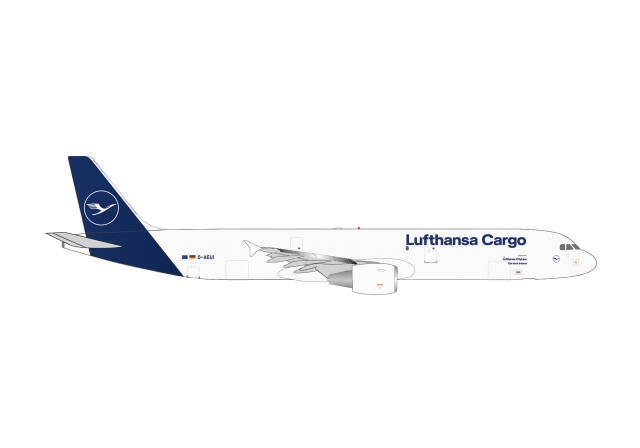 [予約]herpa wings 1/500 (ダイキャスト製) A321P2F ルフトハンザ・カーゴ "Dia dhuit Ireland" D-AEUI