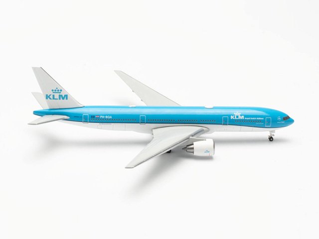 herpa wings 1/500 (ダイキャスト製) 777-200 KLMオランダ航空 “Albert Plesman” PH-BQA