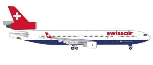 herpa wings 1/500 (ダイキャスト製) MD-11 スイス航空 “Qualiflyer” “Graub?nden” HB-IWB
