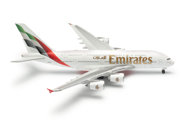 [予約]herpa wings 1/500 (ダイキャスト製) A380 エミレーツ航空 A6-EOH
