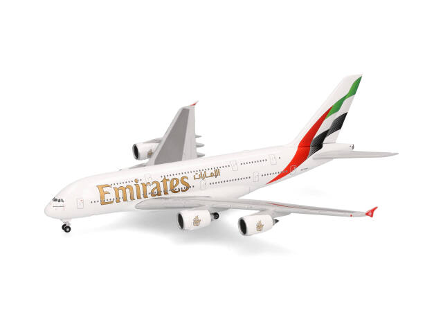herpa wings 1/500 (ダイキャスト製) A380 エミレーツ航空 A6-EOH
