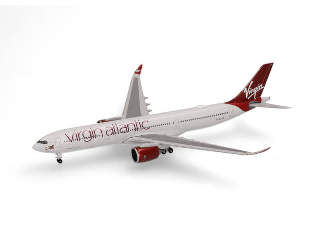 virgin Atlantic A330 2023年クリスマス限定 台紙封筒付き virgin Atlantic A330 2023年クリスマス限定 台紙封筒付き