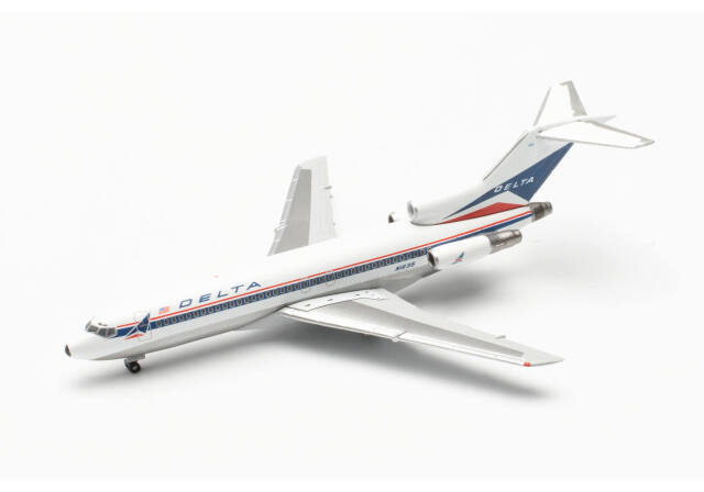 herpa wings 1/500 (ダイキャスト製) 727-100 デルタ航空 N1635