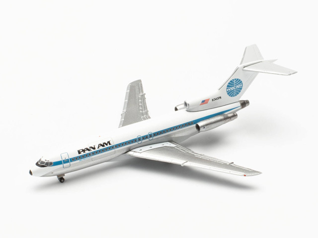 herpa wings 1/500 (ダイキャスト製) 727-100 パンアメリカン航空 “Clipper D?sendroschke” N340PA