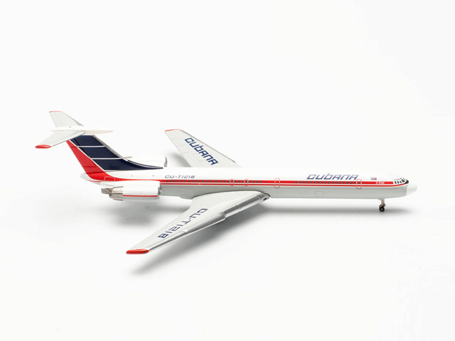 herpa wings 1/500 (ダイキャスト製) IL-62M クバーナ航空 CU-T1218