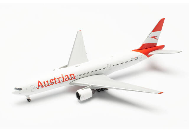 herpa wings 1/500 (ダイキャスト製) 777-200 オーストリア航空 “Sound of Music” OE-LPA