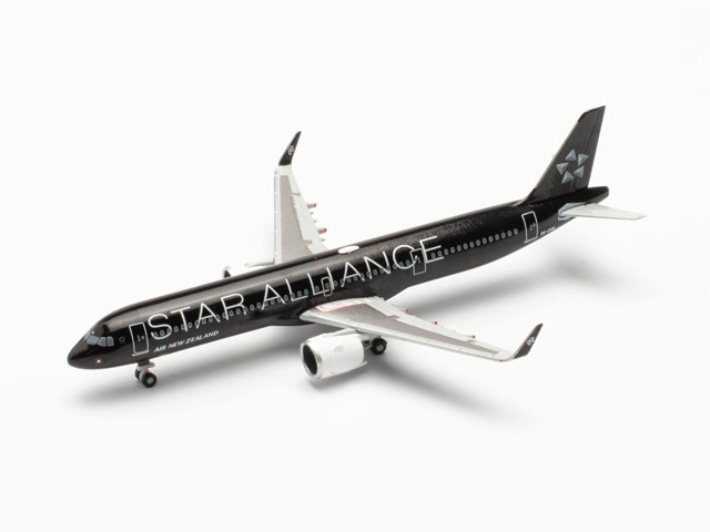 herpa wings 1/500 (ダイキャスト製) A321neo ニュージーランド航空 “Star Alliance” ZK-OYB