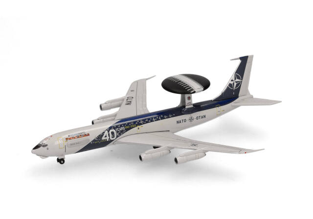 herpa wings 1/500 (ダイキャスト製) E-3A NATO E-3 Component 40th Anniversary LX-N90450