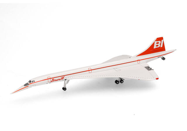 herpa wings 1/500 (ダイキャスト製) コンコルド ブラニフ航空 N81AC