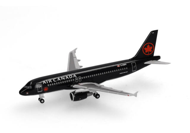 herpa wings 1/500 (ダイキャスト製) A320 エア・カナダ ジェッツ C-FNVV