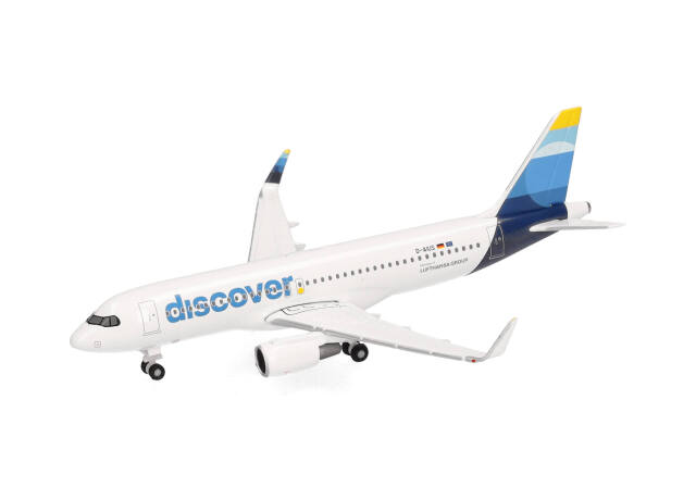 herpa wings 1/500 (ダイキャスト製) A320 ディスカバー D-AIUS