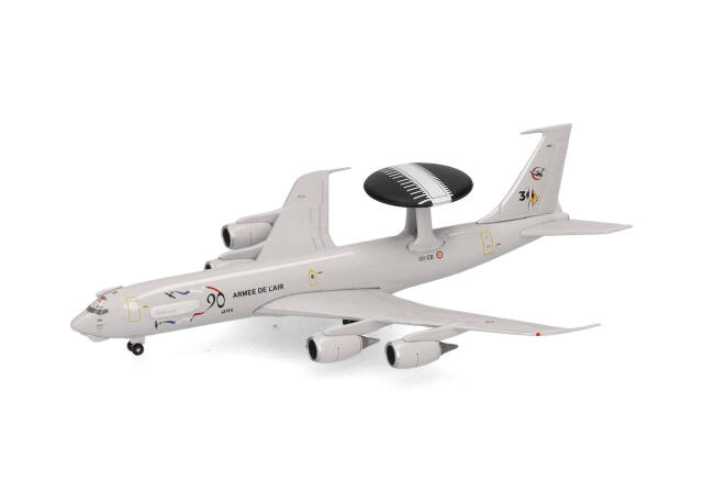 herpa wings 1/500 (ダイキャスト製) E-3Fフランス空軍 第36空挺指揮統制航空団 90周年記念 “Charognard” 36-CB