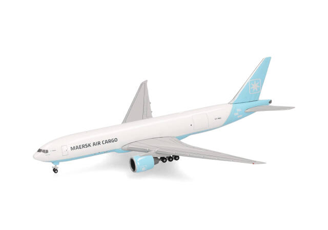 herpa wings 1/500 (ダイキャスト製) 777F マースク・エア・カーゴ “Maersk Swan” OY-MAC