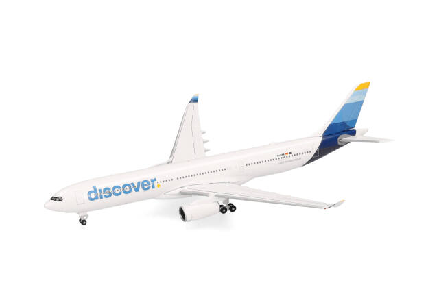 herpa wings 1/500 (ダイキャスト製) A330-300 ディスカバーエアラインズ D-AIKK