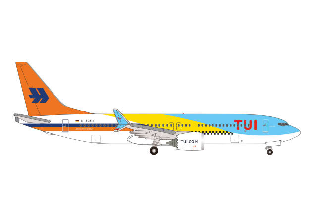 herpa wings 1/500 (ダイキャスト製) 737 Max 8 TUIフライ航空 50周年 "Fuerteventura" D-AMAH