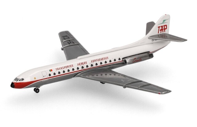 herpa wings 1/500 (ダイキャスト製) カラベル TAPポルトガル航空 "Goa" CS-TCA