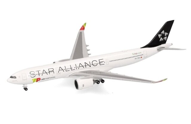 herpa wings 1/500 (ダイキャスト製) A330-900neo TAPポルトガル航空 "Star Alliance" "D. Francisco de Almeida" CS-TUK