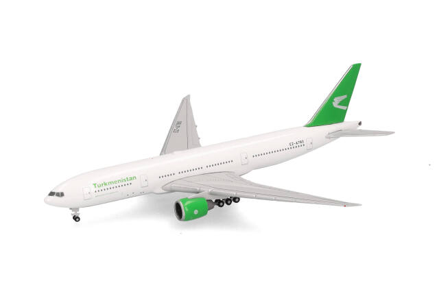 herpa wings 1/500 (ダイキャスト製) 777-200LR トルクメニスタン航空 EZ-A780