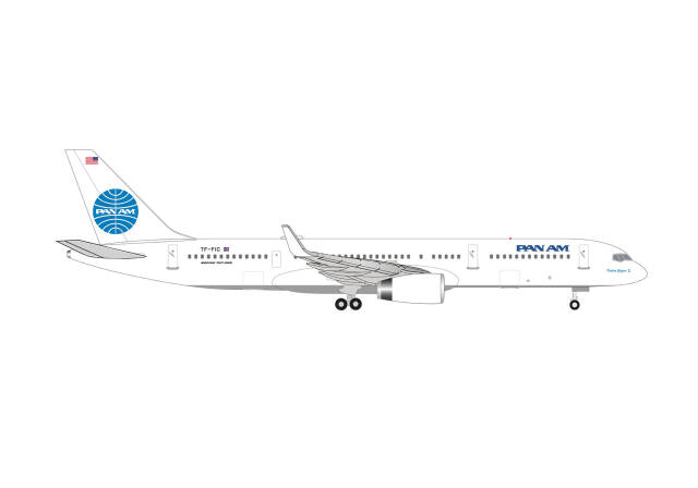[予約]herpa wings 1/500 (ダイキャスト製) 757-200 パン・アメリカン航空 ”Yankee ClipperII" TF-FIC