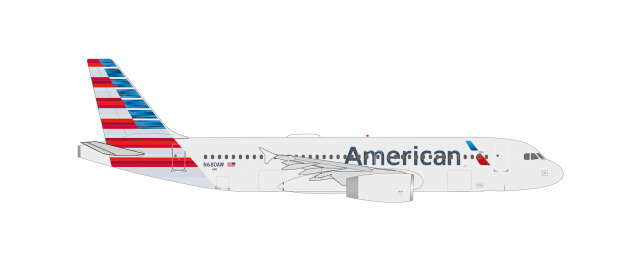 herpa wings 1/500 (ダイキャスト製) A320 アメリカン航空 N680AW