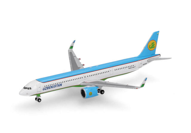 herpa wings 1/500 (ダイキャスト製) A321neo ウズベキスタン航空 UK32105