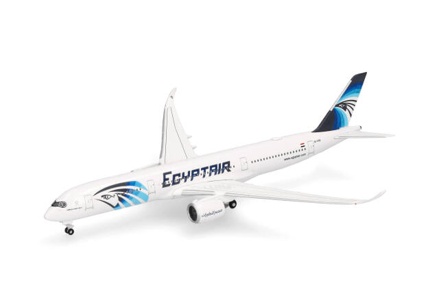 herpa wings 1/500 (ダイキャスト製) A350-900 エジプト航空 SU-GGE