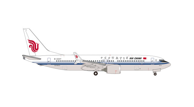 [予約]herpa wings 1/500 (ダイキャスト製) 737 MAX 8 中国国際航空 B-223Y