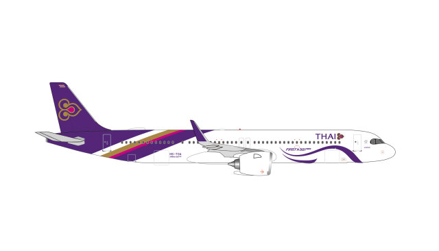 [予約]herpa wings 1/500 (ダイキャスト製) A321neo タイ国際航空 "Bowonrangsi" HS-TOA