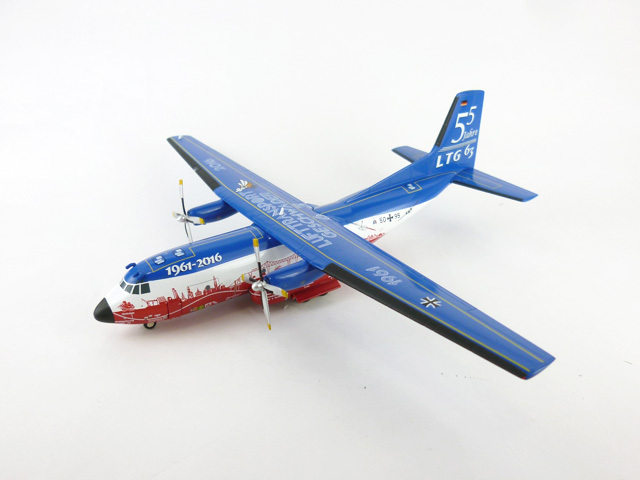 herpa wings 1/200 C-160 ドイツ空軍 LTG 63/60 50＋95 55周年記念塗装機