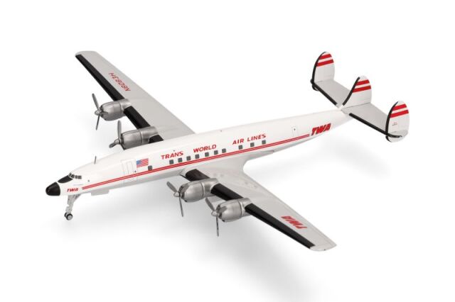 herpa wings 1/200 L-1649A スターライナー トランス・ワールド航空 N8083H