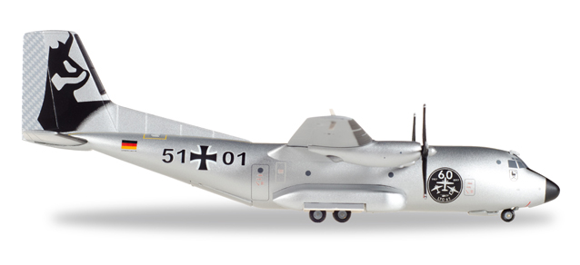 herpa wings 1/200 C-160 ドイツ空軍 第61空輸航空団 創立60周年記念塗装