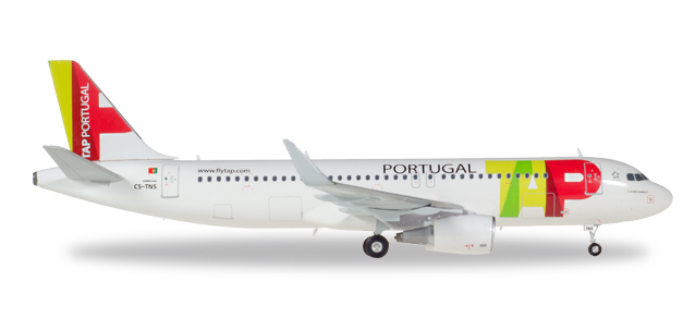 herpa wings 1/200 (プラスチック製) A320 TAP ポルトガル航空 CS-TNS "D. Afonso Henriques"