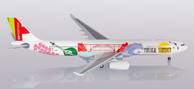herpa wings 1/200 A330-300 TAP ポルトガル航空 "Portugal Stopover" CS-TOW