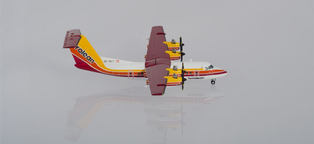herpa wings 1/200 DHC-7 チロリアン航空 OE-HLT